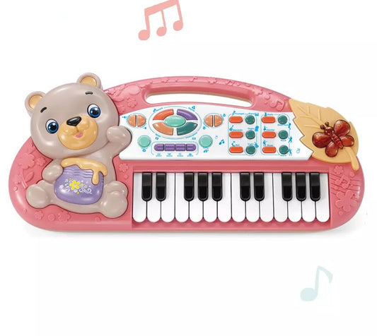 Multi-Functional Teddy Piano Keyboard