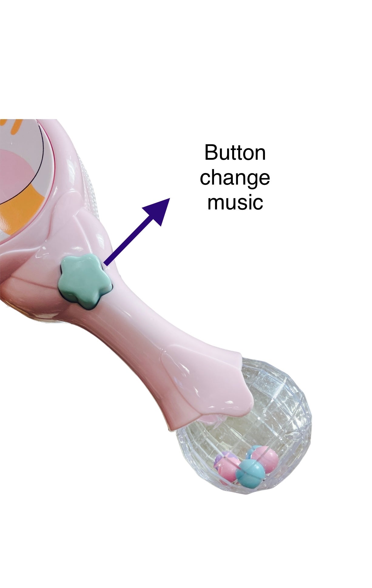 Musical Rattle Light Up Teether