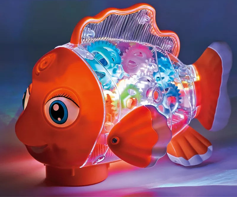 Musical Sensory Led Lights Gear Fish