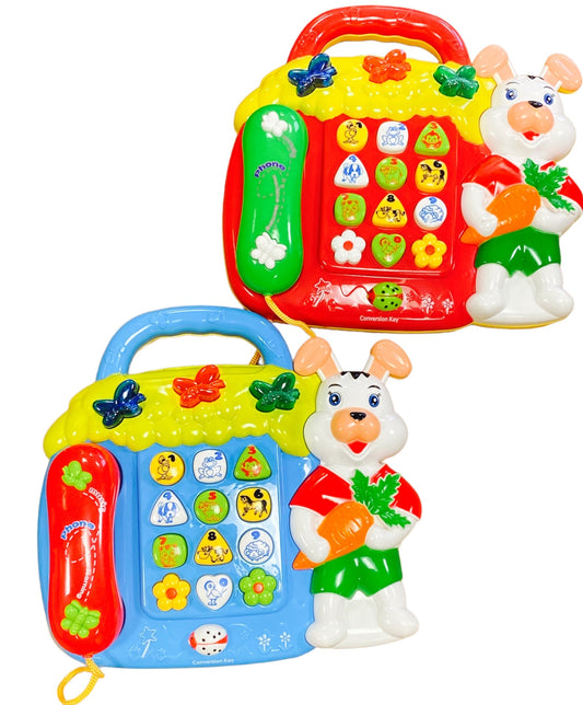 Electronic Organ Cute Rabbit Telephone Set