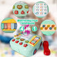 Baby Toys 12 18 Months,Baby Musical Toy Phone with Whack A Mole Game, Piano, Pull Along Car Toys for 1 Year Old Boys Girls Educational Musical Light Walking Telephone Toys for Toddlers Kids