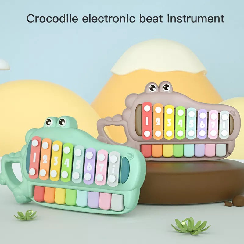 Crocodile Hand Knock Piano with Xylophone