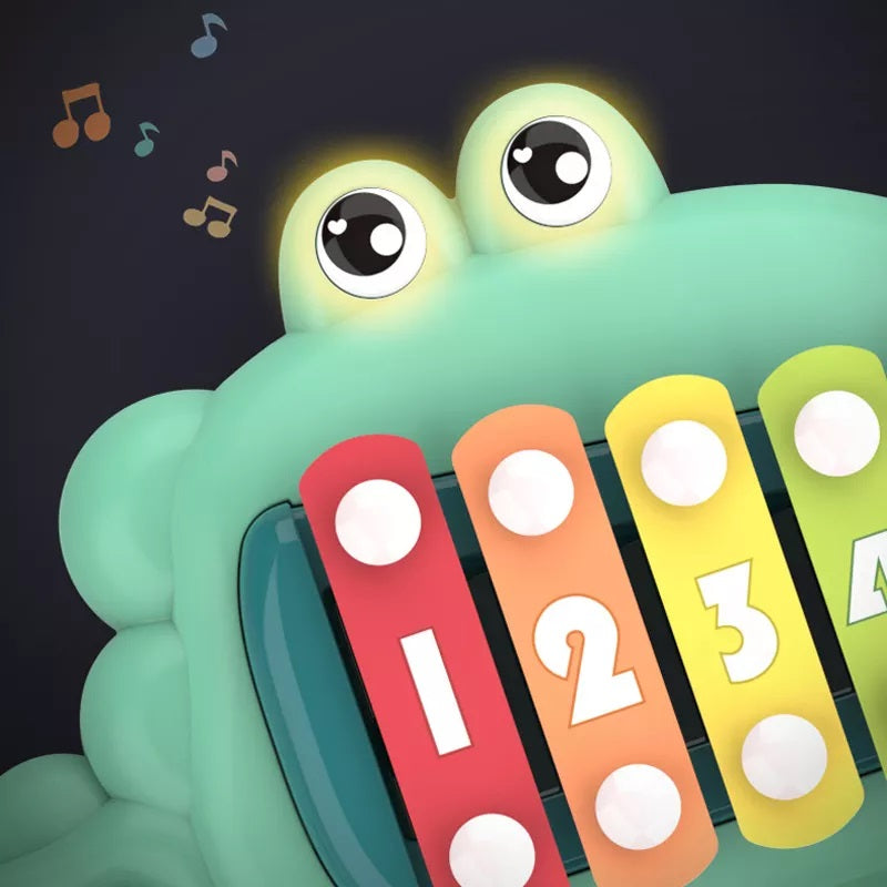 Crocodile Hand Knock Piano with Xylophone