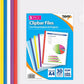 Tiger A4 clipbar presentation slidebinder files - pack of 5