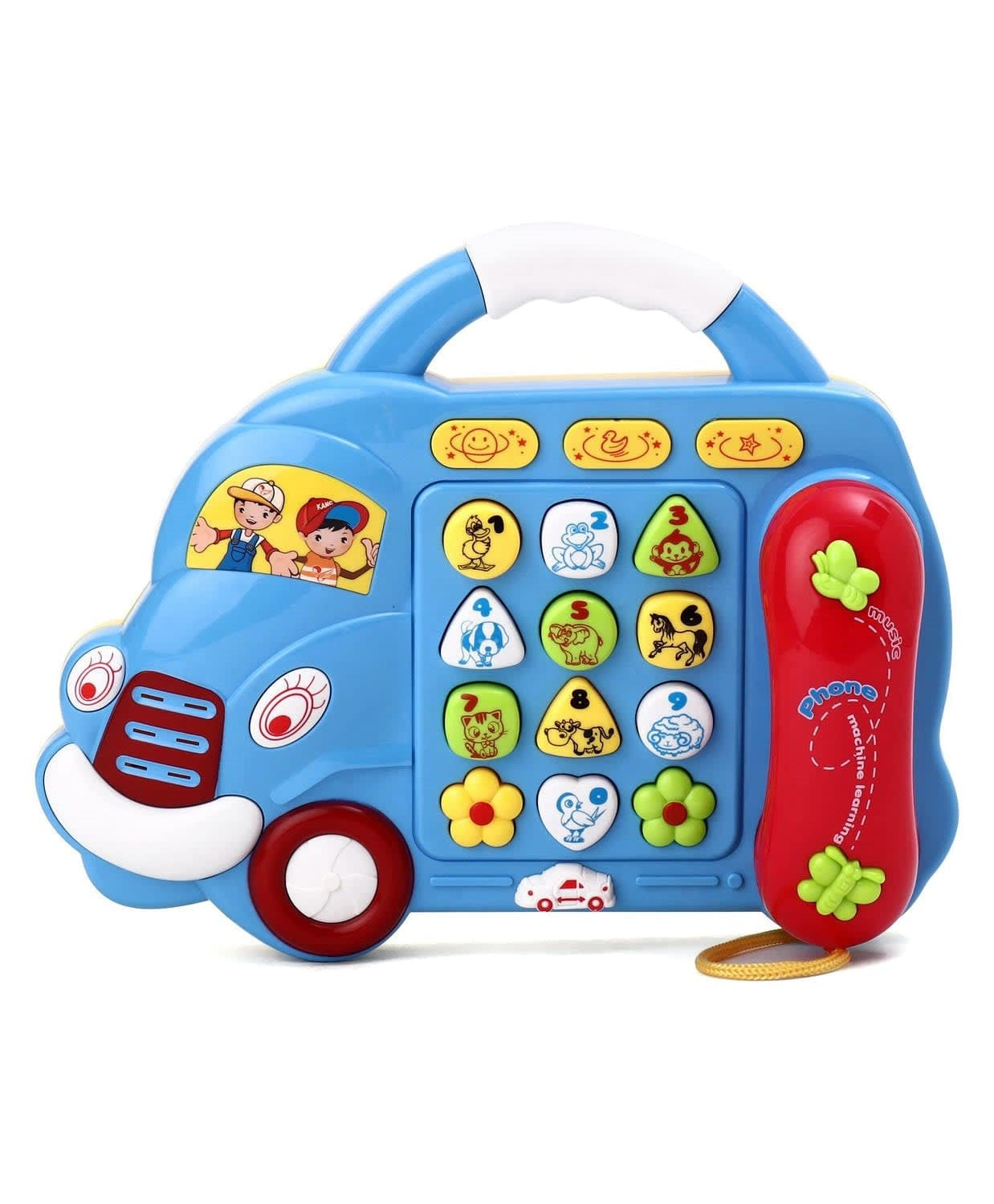 Educational Electronic Organ Cute Car