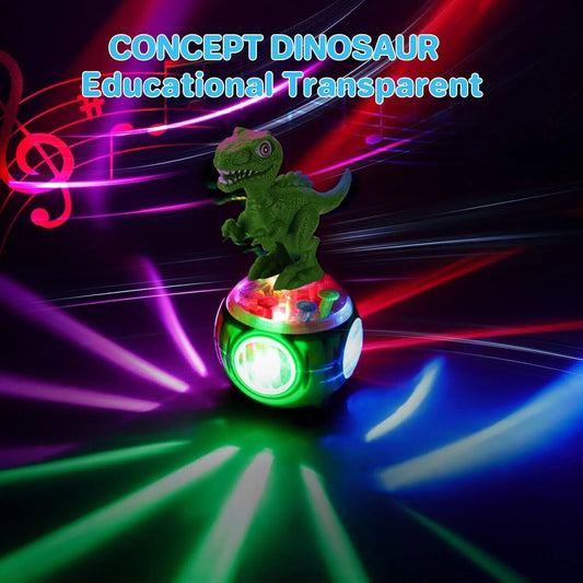 Universal Musical Sensory Led Light Dancing Dinosaur Toy Gear