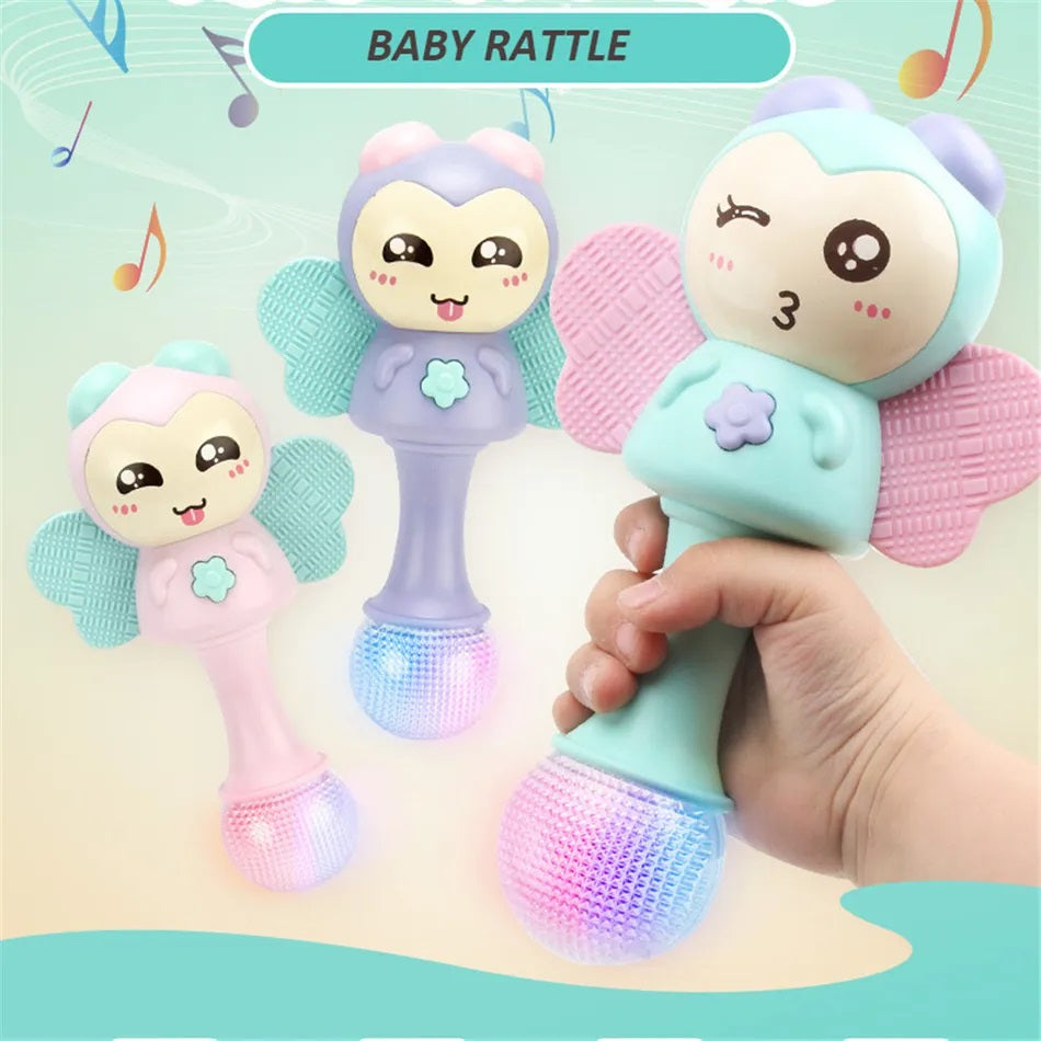 Musical Cartoon Rattle Toy