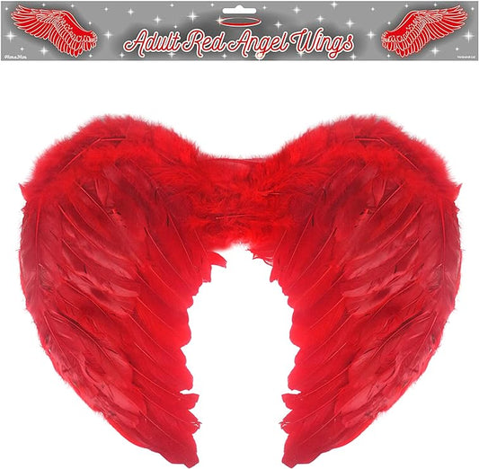 Red Feather Wings 44cm x 34cm